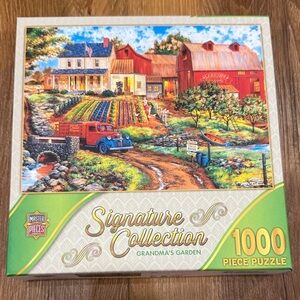 “Grandma’s Garden” Signature Collection 1000-Pieces Jugsaw Puzzle (24”x18”)(NWT)